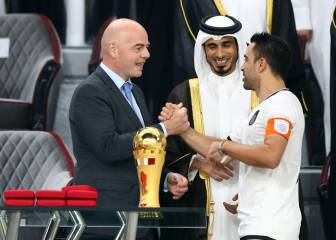 Xavi, entre la tristeza y la alegría con la inauguración de los estadios para el Mundial 2022