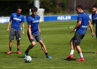 La Real entrena sin ningún susto todavía en Zubieta