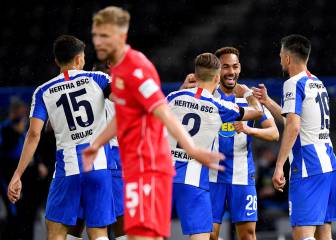 El Hertha rompe su mala racha en casa y se lleva el derbi de Berlín con un minuto de oro
