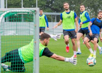 Lezama: Lekue sufre un esguince de tobillo