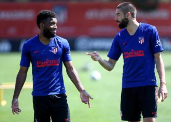 El Atlético sigue ejercitándose para la vuelta de LaLiga el 8 de junio