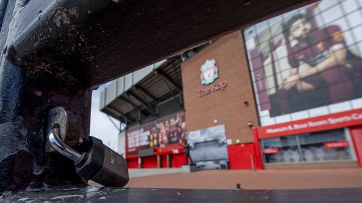 Un informe atribuye 41 muertes por coronavirus al Liverpool-Atleti