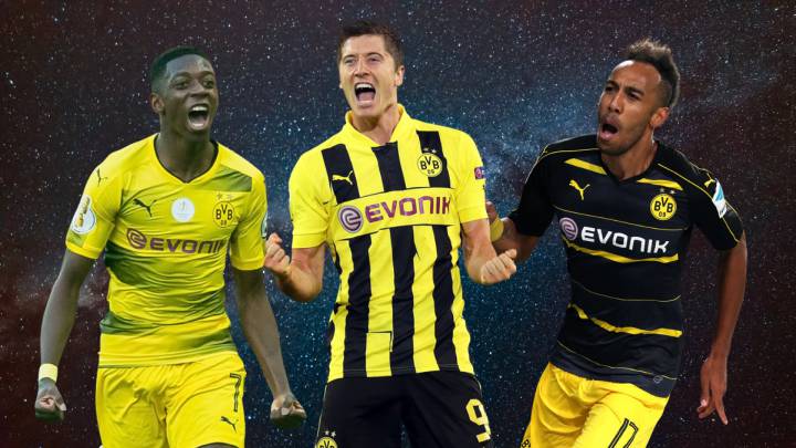 Así sería el Borussia Dortmund si no hubiese vendido a sus estrellas: Lewandowski, Dembélé, Aubameyang...