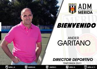 Ander Garitano, nuevo director deportivo del Mérida