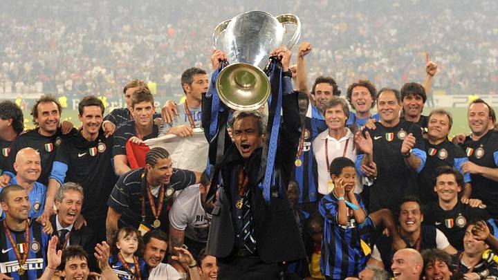 El Inter de Milán de José Mourinho, campeón de la Champions League.