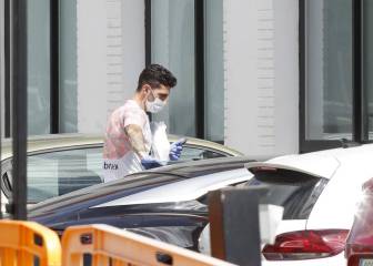 Piccini reaparece en Paterna una semana después de ser operado