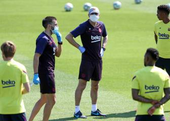 Los técnicos aprietan las tuercas a los jugadores: 