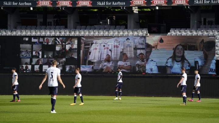 Hinchas por videoconferencia