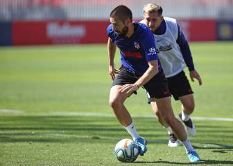 Más físico, más balón, el
Atlético acelera para la vuelta