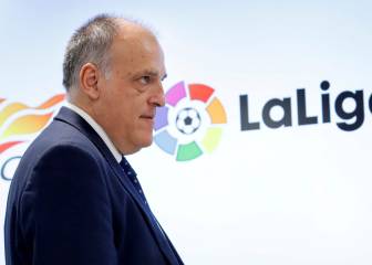 Tebas espera que el 11 de junio arranque LaLiga con un partido para toda España