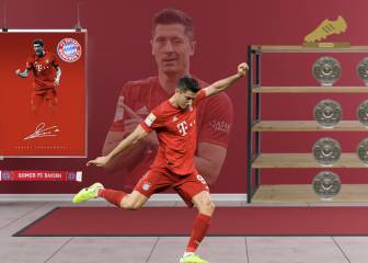 Lewandowski: el desafío de ver la Bota de Oro en su vitrina