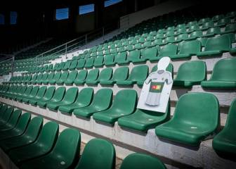 El Elche llenará parte de la grada con la silueta de sus aficionados