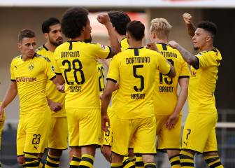 El Borussia Dortmund se resarce con un hat-trick de Sancho