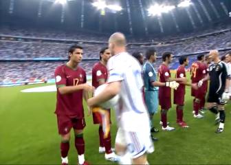Para la cuarentena: El partidazo que protagonizaron Cristiano y Zidane en Alemania 2006