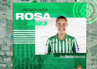 La perla Rosa Márquez renueva con el Betis hasta 2023