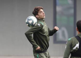 Edgar es baja para el derbi; Lainez no se está entrenando