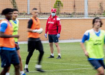 El Leganés vuelve a entrenar al completo sólo sin Aymane