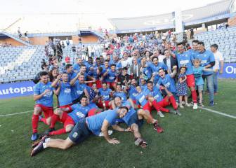 El Fuenlabrada se vistió de profesional hace un año