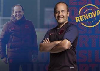 Lluís Cortes renueva con el Barça por una temporada más