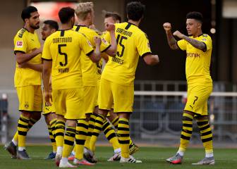 Sancho y otros cuatro del Dortmund rompen las normas