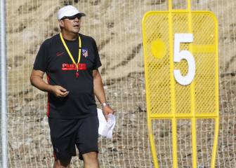 Germán Burgos, el padre del balón parado en el Atlético