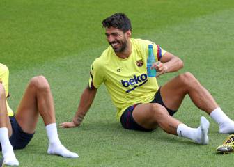 Suárez, listo para volver: “Estoy disfrutando entrenando”