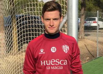 El Huesca quiere prolongar la cesión de Sergio Gómez