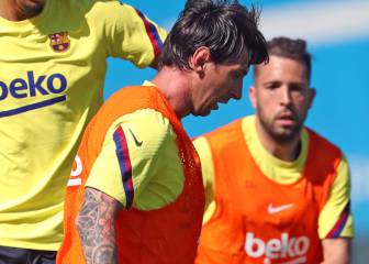 Oficial: Messi tiene una contractura en el cuádriceps