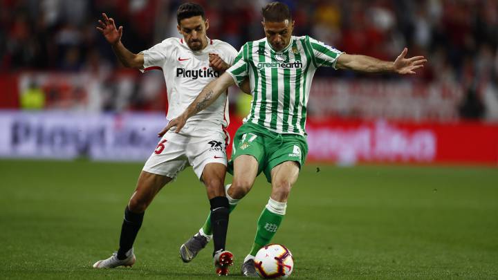 Octavo asalto del derbi
entre Jesús Navas y Joaquín