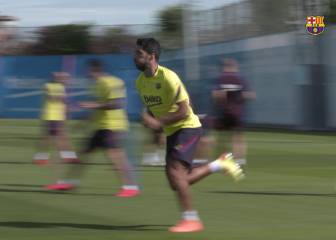 El Barcelona ultima sus entrenamientos antes de la vuelta