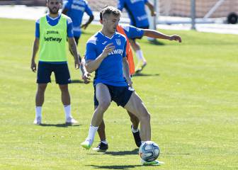 Aguirre aumenta efectivos en el Leganés con Ruibal y Tarín