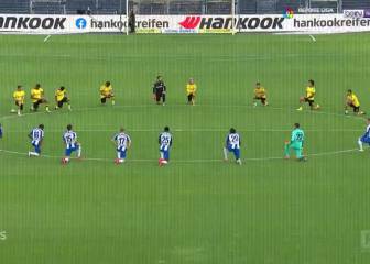 La escena del Dortmund-Hertha que va ser portada en medio mundo: ya es historia del fútbol...