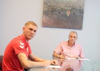 Edu Luna, la primera renovación para el Real Murcia 2020-21