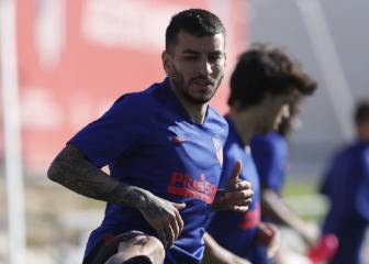 Optimismo con Correa: ya toca balón y apunta a Bilbao