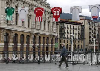 El fuerte viento estropea la bienvenida de Bilbao a la Liga