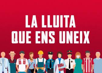 El Girona avisa: “Esta tierra nunca se rinde; la lucha que nos une”