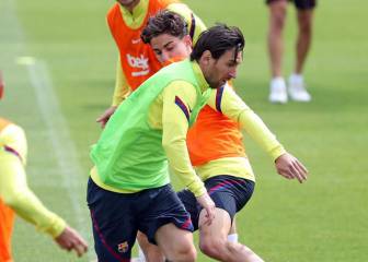 Messi, con el grupo a cuatro días del reinicio en Mallorca