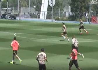 Zidane trabaja la presión tras pérdida en el úlitmo entreno