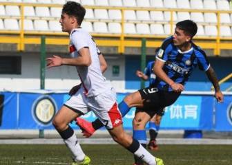 Satriano, el uruguayo del Inter que busca convencer a Conte