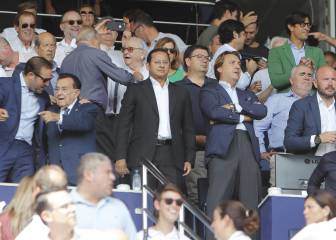 El sillón presidencial del derbi estará vacío en homenaje a los fallecidos por el Covid-19