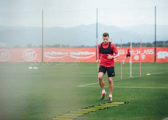 Granell, baja contra Las Palmas por lesión; Zeballos es duda