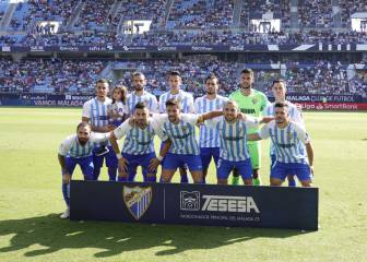 Así será la posible alineación del Málaga en la vuelta de Segunda División