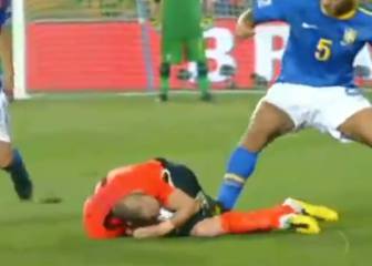 El pisotón de Melo a Robben que le costó su fichaje por el Madrid