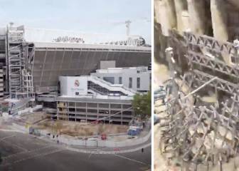Brand new Bernabéu, from the inside
