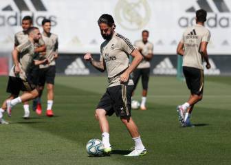 El Madrid continúa con su puesta a punto para jugar ante el Eibar