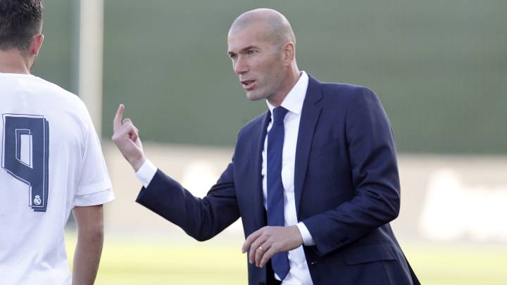 Zidane se despidió del Di Stéfano con el Castilla frente al Talavera