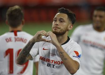 Ocampos, otro argentino del Sevilla especialista en derbis