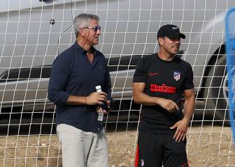 Gil Marín acudió al Cerro y pidió un último esfuerzo al equipo