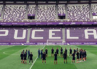 Sin Caro... pero con toda la plantilla camino de Leganés