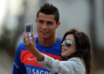 Cristiano sale a escena